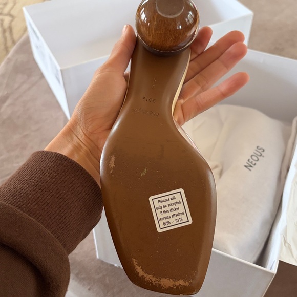 NEOUS Opus 50mm Sandals 38.5 $560 orig price - Picture 10 of 10